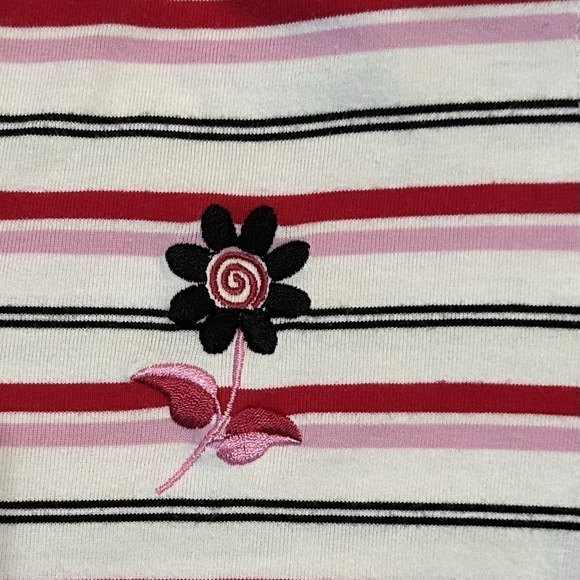 Jacklyn Smith Sport Vintage Short Sleeve Red Shirt Womens's Small - Picture 6 of 7